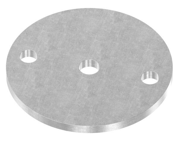 Ankerplatte 100x6mm, 2 Befestigungsbohrungen 11mm, 1...