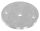 Ankerplatte 100x8mm, 2 Befestigungsbohrungen 11mm, 1 Bohrung Ø 12,5mm, S235JR
