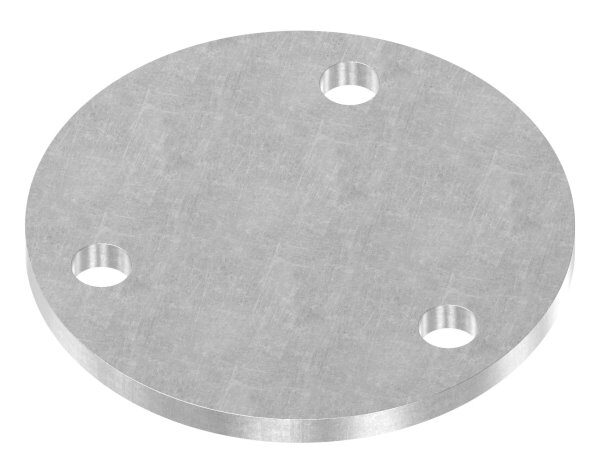 Ankerplatte 100x6mm, 3 Befestigungsbohrungen Ø...