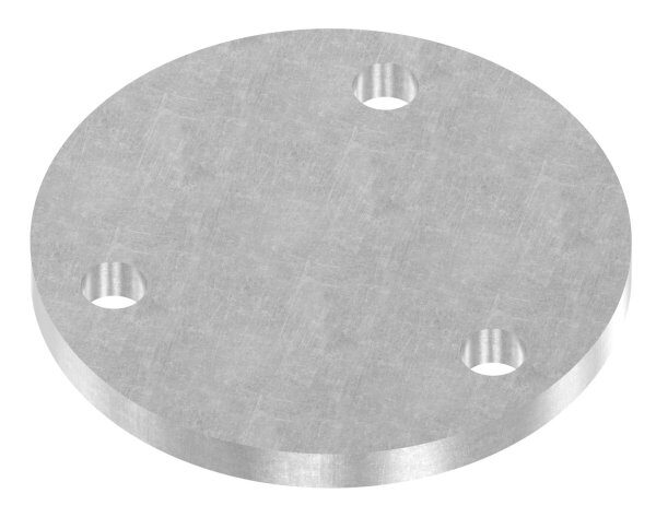 Ankerplatte 100x8mm, 3 Befestigungsbohrungen Ø...