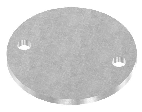 Ankerplatte 100x6mm, 2 Befestigungsbohrungen Ø...