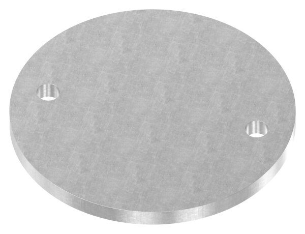 Ankerplatte 160x10mm, 2 Befestigungsbohrungen Ø...
