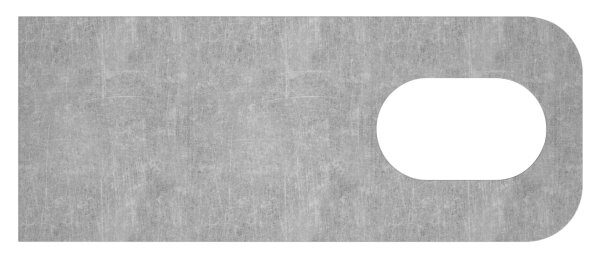 Anschweißlasche für Torband M16 100x40x8mm,...
