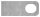 Anschweißlasche für Torband M24 100x40x8mm, Langloch 30x24mm, S235JR