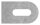 Anschweißlasche 50x30x6mm, Langloch 25x9mm, S235JR