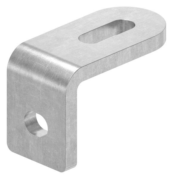 Winkel-Anschweißlasche, 60x40x30x6mm, mit Langloch...
