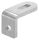 Winkel-Anschweißlasche, 60x40x30x6mm, mit Langloch 25x9mm und 11x9mm, S235