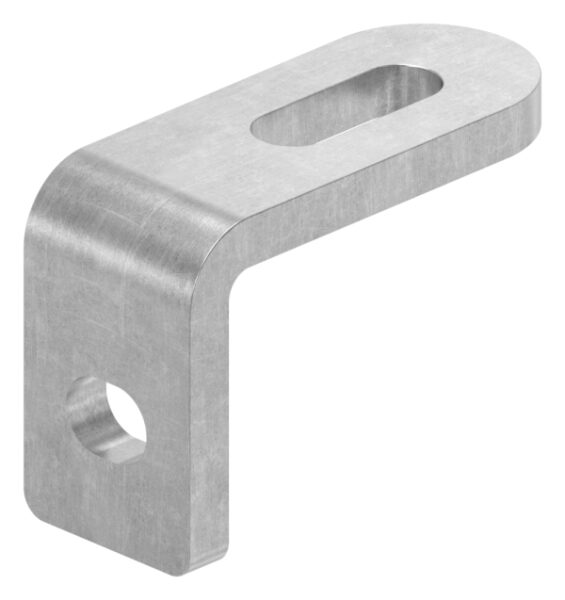 Winkel-Anschweißlasche, 60x40x25x6mm, mit Langloch...