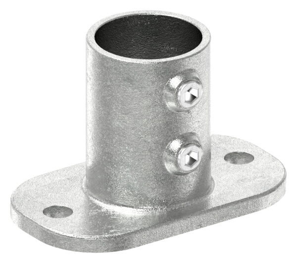 Wandhalter mit 2 Befestigungsbohrungen, für Rohr...