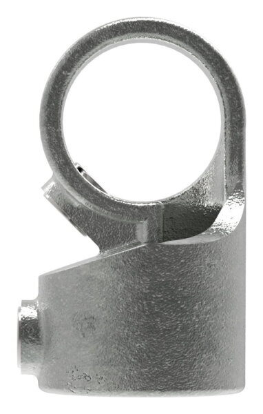 Gelenk, verstellbar, für Rohr Ø 42,4mm, Temperguss, feuer- und nachträglich elektroverzinkt