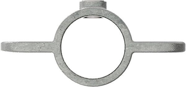 Halter mit 2 Laschen, 180°, für Rohr Ø...