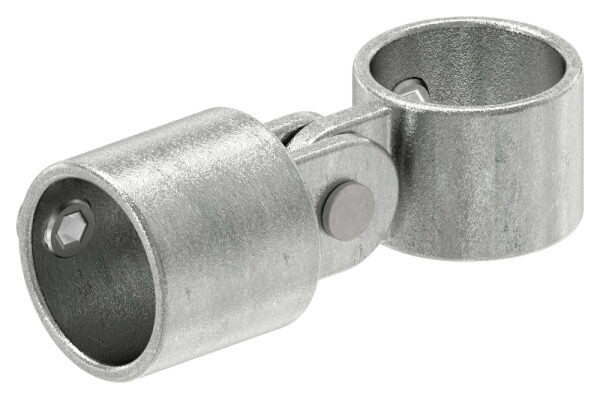 Verbinder, variabel, für Rohr Ø 48,3mm, Temperguss, feuer- und nachträglich elektroverzinkt