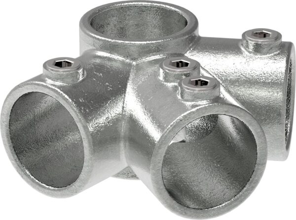 Verbinder, für Rohr Ø 48,3mm, Temperguss,...
