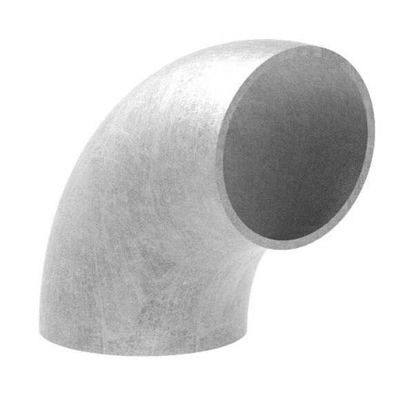 Schweißbogen 90°, 42,4x2,6mm, Bauart 3, Stahl roh