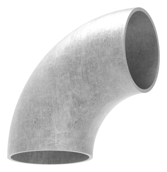 Schweißbogen 90°, 48,3x2,6mm, Bauart 3, Stahl roh