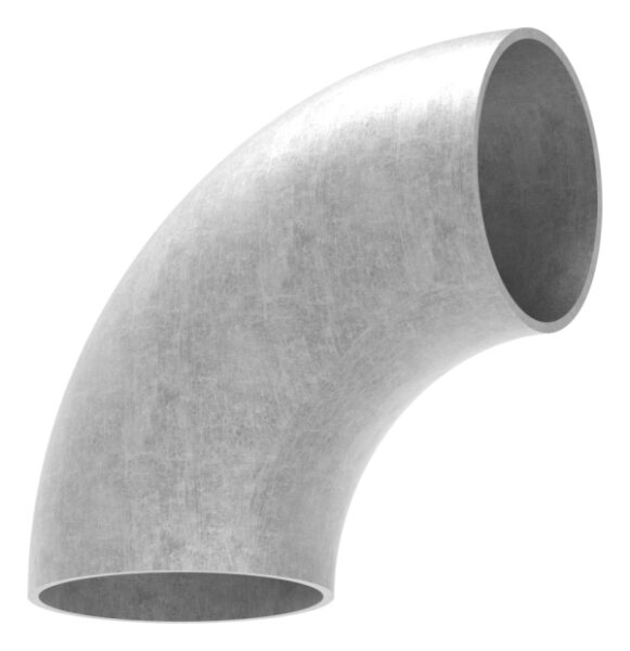 Schweißbogen 90°, 88,9x3,2mm, nahtlos, Bauart 3, DIN 2605, S235
