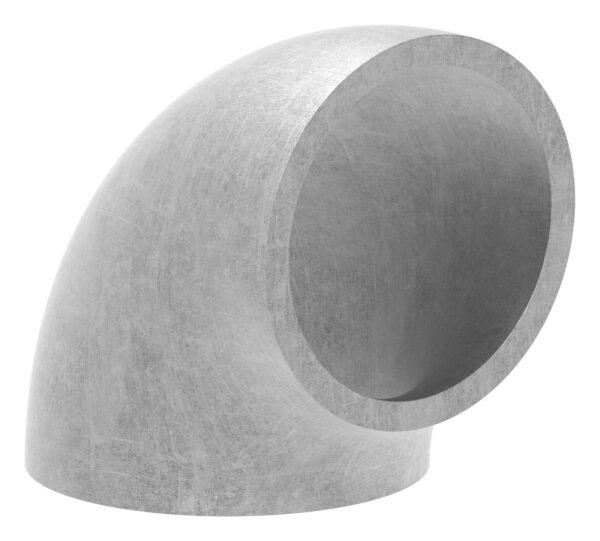 Schweißbogen 90°, 33,7x2,6mm, Bauart 2, Stahl roh
