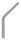 Stahl-Rohr-Bogen 45° 1"  33,7x2,5mm, RM 78mm