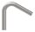 Stahl-Rohr-Bogen 120° 1 1/2", 48,3x2,5mm  RM 85mm