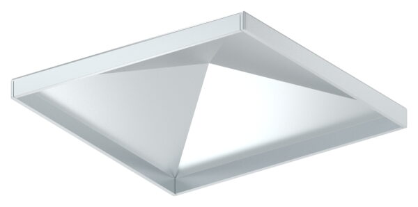 Pfeilerbedecker für Rohr 120x120mm, galvanisch verzinkt