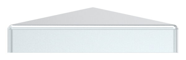 Pfeilerbedecker für Rohr 40x40mm, galvanisch verzinkt