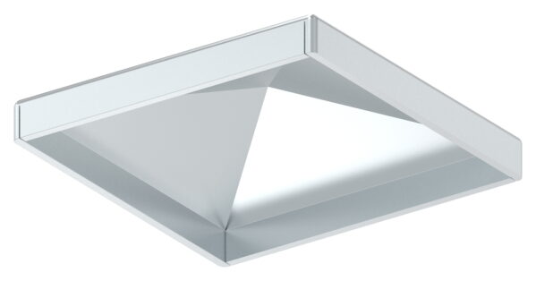 Pfeilerbedecker für Rohr 60x60mm, galvanisch verzinkt