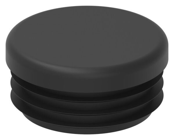 Kunststoffkappe für Rundrohr 33,7mm mit...
