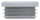 Kunststoffkappe für Rundrohr 33,7mm mit Wandstärke 1,0 - 2,0mm, grau