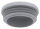 Kunststoffkappe für Rundrohr 42,4mm mit Wandstärke 2,5 - 4,0mm, grau