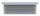 Kunststoffkappe für Quadratrohr 60x60mm mit Wandstärke 1,5 - 2,0mm, grau