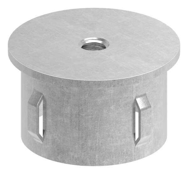 Stahleinschlagkappe, flach, für Rohr 48,3mm,...