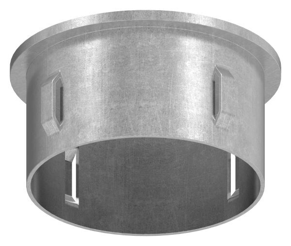 Stahleinschlagkappe, flach, für Rohr 60,3mm, Wandstärke: 1,8 - 2,2mm