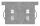 Stahleinschlagkappe, flach, für, Rechteckrohr 50x30mm, Wandstärke 2,0 - 3,0mm
