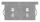 Stahleinschlagkappe, flach, für, Rechteckrohr 60x40mm, Wandstärke 2,0 - 3,0mm