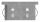 Stahleinschlagkappe, flach, für Quadratrohr 60x60mm, Wandstärke 2,0 - 3,0mm