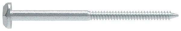 Sicherheitsschraube 7x105mm, Stahl verzinkt - blau...