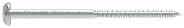 Sicherheitsschraube 7x120mm, Stahl verzinkt - blau...