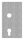 Schlosskasten, 50x94,5x173mm, roh