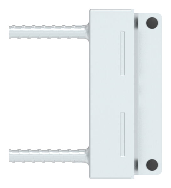 Gegenkasten verzinkt 30x45x173mm, mit verzinktem Schließblech, zum Einbetonieren