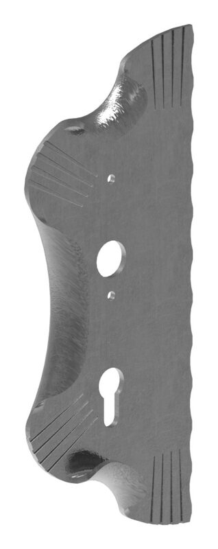 Schlossplatte, LI, mit 60mm Dornmaß, passend für Schlösser mit Abstand 72mm