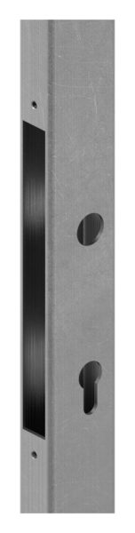 Schlossrohr 50x30 glatt, L:2000mm