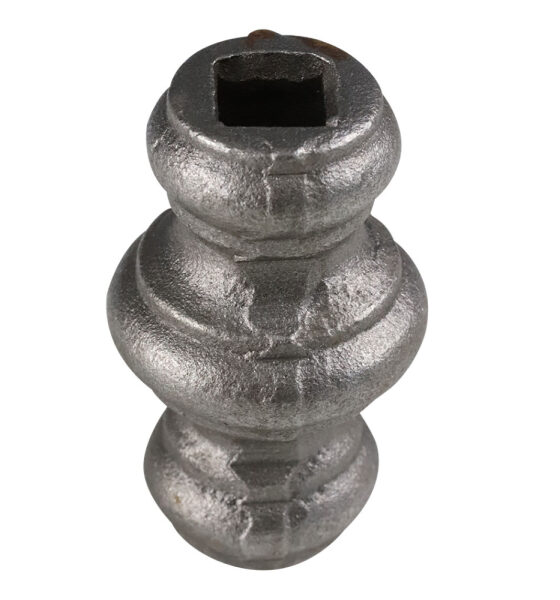 Zierhülse 40x67mm, Lochung 12,5x12,5mm