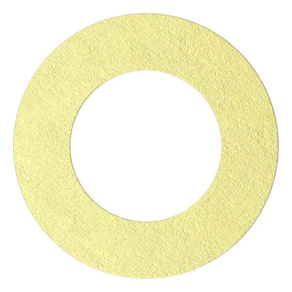 Messingscheibe, von Torband 120/130-M12, Ø 22x12,5x1,5mm, einzeln