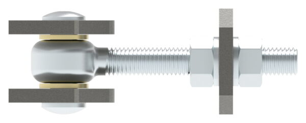Torband M12 verstellbar, mit Langlochlasche,...