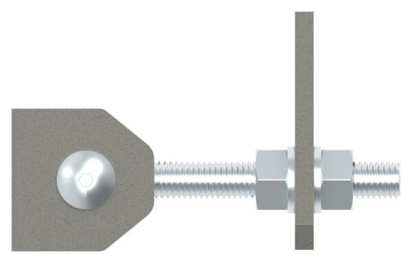 Torband M12 verstellbar, mit Langlochlasche,...