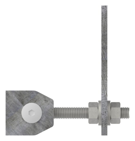 Torband M12 verstellbar, mit Langlochlasche,...