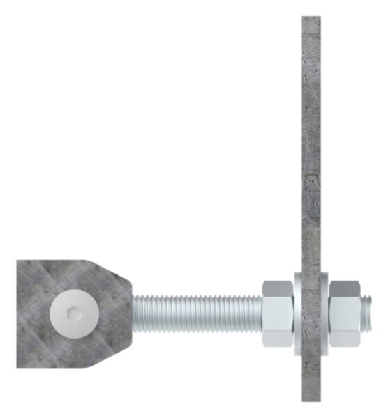 Torband M16 verstellbar, mit Langlochlasche,...