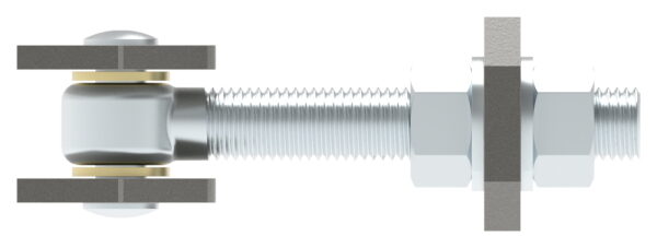 Torband M24 verstellbar, mit Langlochlasche,...