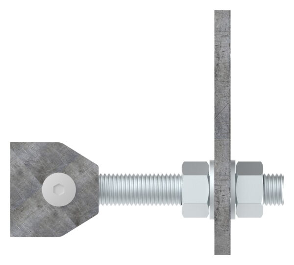 Torband M24 verstellbar, mit Langlochlasche,...