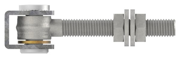 Torband M12 verstellbar, mit langem Gewinde, feuerverzinkt, Tragkraft: 50kg